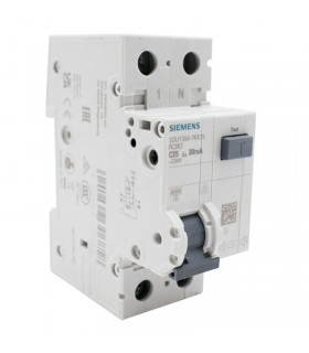 More about Siemens 25A 6KA 1P+N 30MA Fehlerstrom-Schutzschalter Typ A 2M 5SU13567KK25