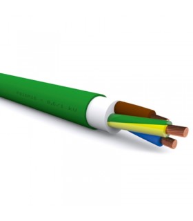 Kabel Doppelt isoliert Afumex 3X1,5mmq 1 Meter Gelb Grün FG16OM163G1,5