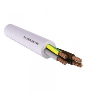 Doppelt isoliertes unbrennbares Kabel 3X1,5mmq 1 Meter FG16OR163X1,5