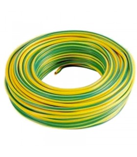 CPR FS17 einadriges Kabel 6mmq gelb grün 100mt CPR FS171G6GVM