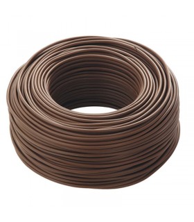 Unipolares Kabel 1.5mmq CPR FS17 braun 100mt FS171X1.5MAM1