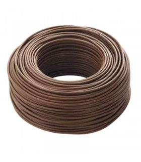 CPR FS17 Einzelader 10mmq Kabel braun 1 Meter FS171X10MA