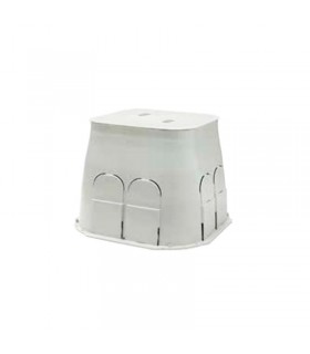 Cockpit mit deckel Arnocanali befahrbaren 21X21X23cm Grau PB3030G