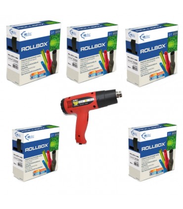 KIT Etelec Schrumpfschlauch + Termosoffiatore KT1064