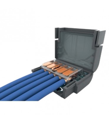 Etelec SHELL BOX FLAT 215 IPX8 Gel-Isolierung MJBF215 Etelec Kabelanschluss