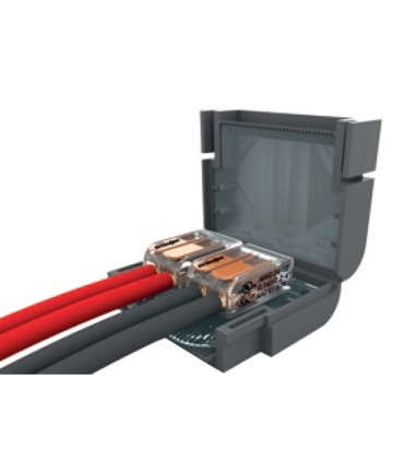 Etelec SHELL BOX FLAT 222 IPX8 Gel-Isolierung MJBF222 Etelec Kabelanschluss