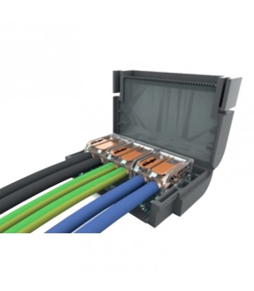 Etelec SHELL BOX FLAT 332 IPX8 Gel-Isolierung MJBF332 Etelec Kabelanschluss