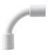 Kurve Inset wasserdicht IP67 90-grad-farbe grau-durchmesser 16 05392