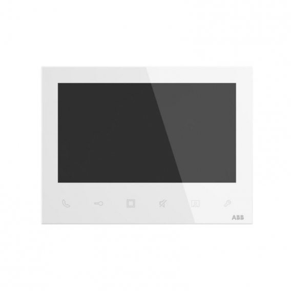 Abb M22411-W Video-Türsprechanlage 7 Zoll Farbe Weiß WLI403B