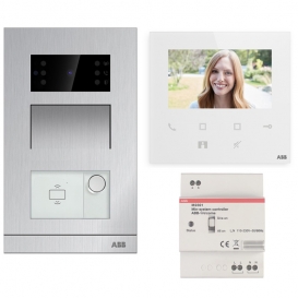 ABB Einfamilien-Video-Türsprechanlagen-Kit zur Unterputzmontage mit Wifi WLK411B