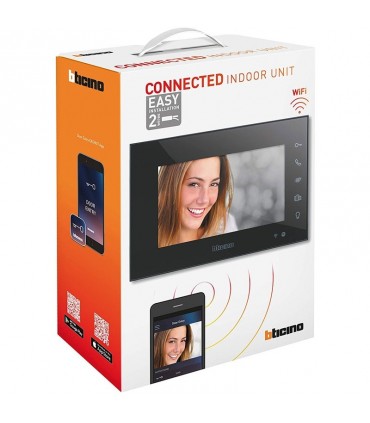 Bticino WLAN Smart Videosprechanlage Zusatzgerät für Easykit 7 Zoll 2 Drähte 332855