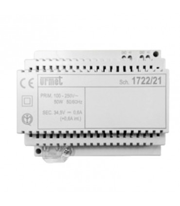 Urmet-Netzteil für 2-Draht Video-Türsprechanlagen 1722/21