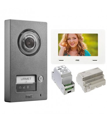 Urmet Videosprechanlage-Kit Einfamilienhaus MININOTE und MIKRA2 1722/95