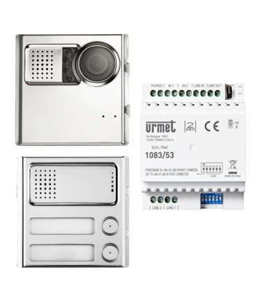 Urmet KIT Steuerungsmodul Sinthesi Steel 2VO Video 1783/739