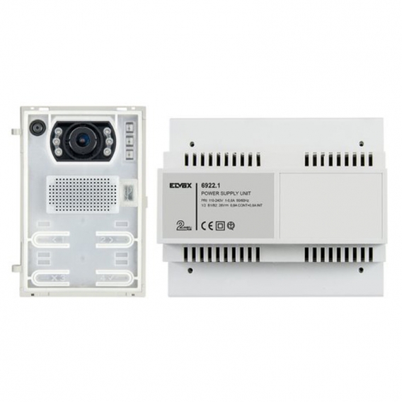 Elvox Basis-KIT audio- und videoanlage für 2-Draht-plus Videosprechanlage K41005