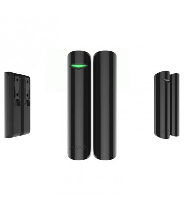 Drahtloser Öffnungs-, Schock- und Neigungsmelder, schwarz,  AJDOORPROTECTPLB