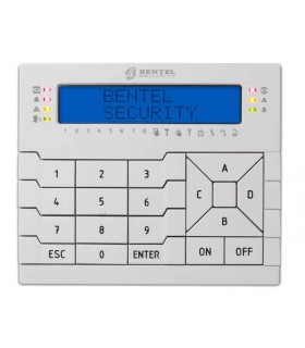 Bentel PREMIUM LCD Tastatur mit PROXI PREMIUM LCD BKP-LCD