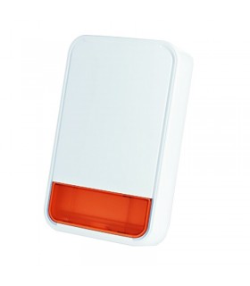 Außensirene externer Wireless Alarmanlage Haus Blinklicht Bentel bw-sro/N