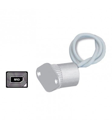 Hiltron Zylindrischer Kontakt mit manipulationssicherem codiertem Tag CRYPTO56