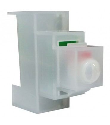 Hiltron Passiv-Infrarot-Einbaumelder weiß IRINJ45