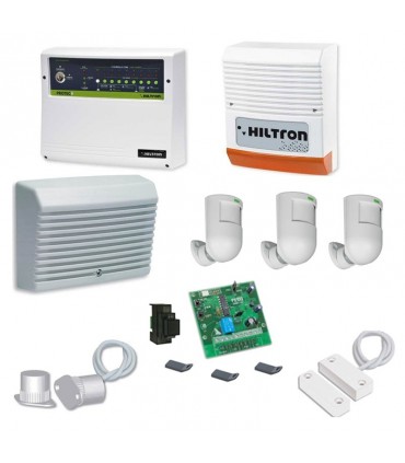Hiltron KIT Einbruchmeldeanlage 8 Zonen KPROTEC9