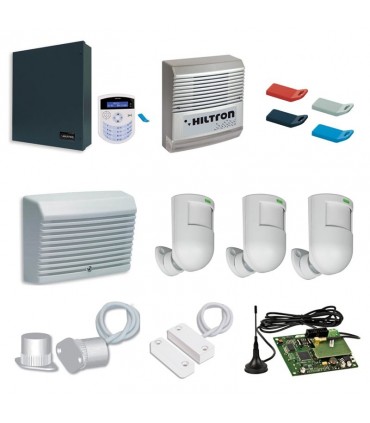 Hiltron XM Alarm Kit mit XMA4000 Steuereinheit und KMA4000GSM Zubehör