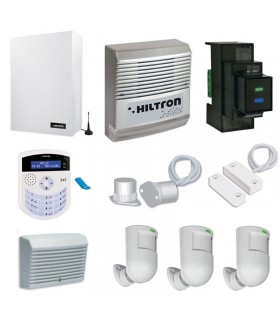 Hiltron Einbruchmeldeanlage KIT mit Steuergerät XMR KXMR4000