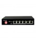 PoE + 2-Gigabit-Uplink-Netzwerk-Switch mit 4 Ports. IPSWP06N01A
