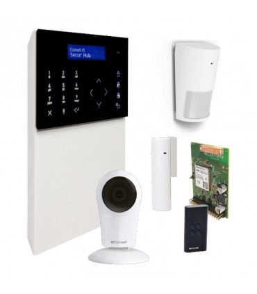 SECUR HUB 3G KIT RF12PIR RF1MCW RF4KEY IPC KSW3231L