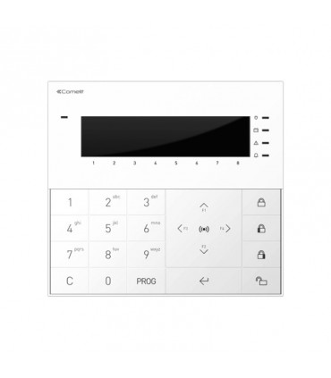 Comelit Soft-Touch-Tastatur mit Bildschirm und RFID für Vedo VEDOKPR