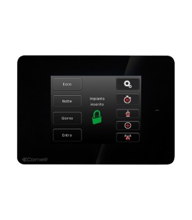 Comelit Safe Touch Touchscreen-Tastatur mit LCD-Display für VEDO-Steuergerät VEDOTOUCH