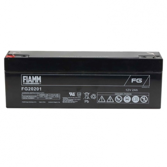 Fiamm 12V 2Ah FG20201 Blei-Säure-Batterie