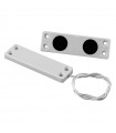 Ultraflacher Magnetkontakt Lince White für Aluminium 1001
