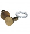Magnetkontakt Lince CTI102 zylindrisch bündig montiert Messing 19MM 401