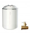 Atlantic elektrischer Warmwasserbereiter Ego 10 Liter, Vertikal unter den Waschbecken 821247