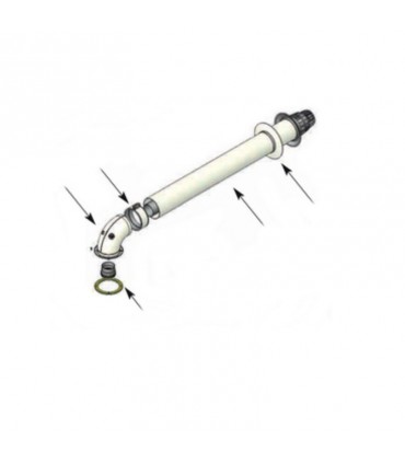 Koaxialer Rauchabzugssatz Savio 109990387000