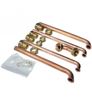 KIT von Anschlussen für Ariston Kessel GENUS/CLAS/EGIS Modelle ohne Wasserhähne.