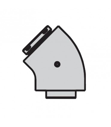 45 Grad Koaxiale Kurve für Beretta-Brennwertkessel 20132012