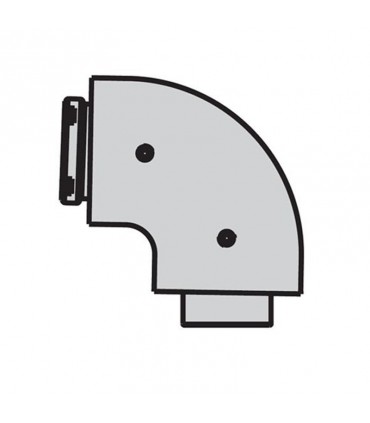 Koaxiale 90-Grad-Koaxialkurve für Beretta-Brennwertkessel 20132013