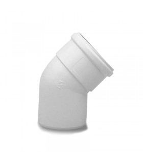 Koaxiale Kurve 45° Baxi 60/100 für die zusätzliche Ableitung der Rauchgase des Warmwasserbereiters KHG71410161