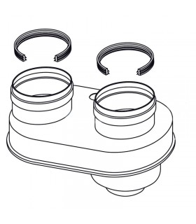 Luftteiler "Fumi" für Warmwasserbereiter Rinnai 80/80 FOT-HX080-008