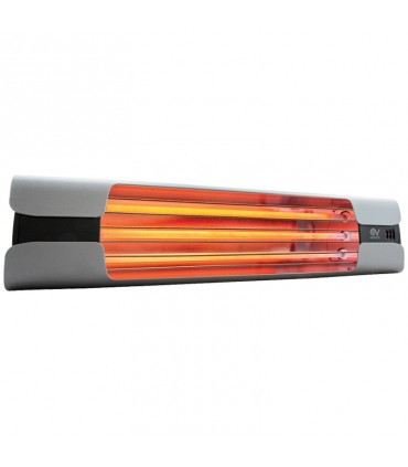 Vortice Wand-Heizung THERMOLOGIKA DESIGN mit Zugschnur, Infrarot, 1800W, schwarz 70003