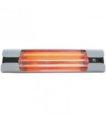 Vortice Wand-Heizung THERMOLOGIKA DESIGN mit Zugschnur, Infrarot, 1800W, schwarz 70003