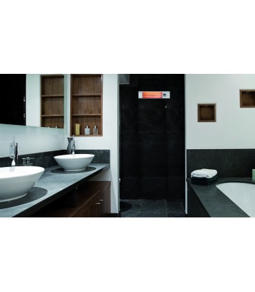 Vortice Wand-Heizung THERMOLOGIKA DESIGN mit Zugschnur 1800W grau 70015