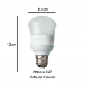 Anti-Moskito LED-Lampe 10W E27 Dreifach B10WYMR