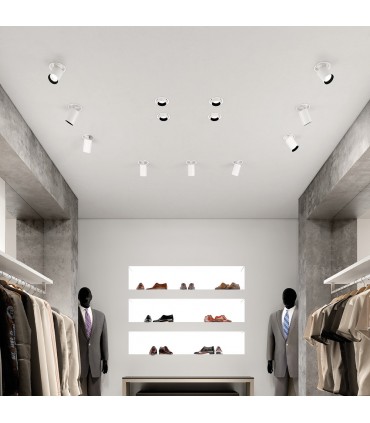 AqLus Mike LED-Einbaulicht 10W 3000k weiß und gelb A5-678.103008A13