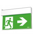 Notleuchte Beghelli SA UP BANDIERA LED EXIT 4321