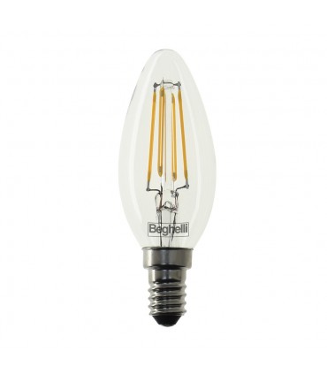 Beghelli Zafiro LED-Olivenlampe 4W E14 4000K 56178