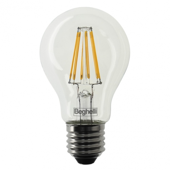 Beghelli Tropfenbirne Zafiro LED E27 7W 2700K warmes Licht 56402