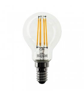 Beghelli Kugellampe Zafiro LED E14 4W 2700K warmes Licht 56422